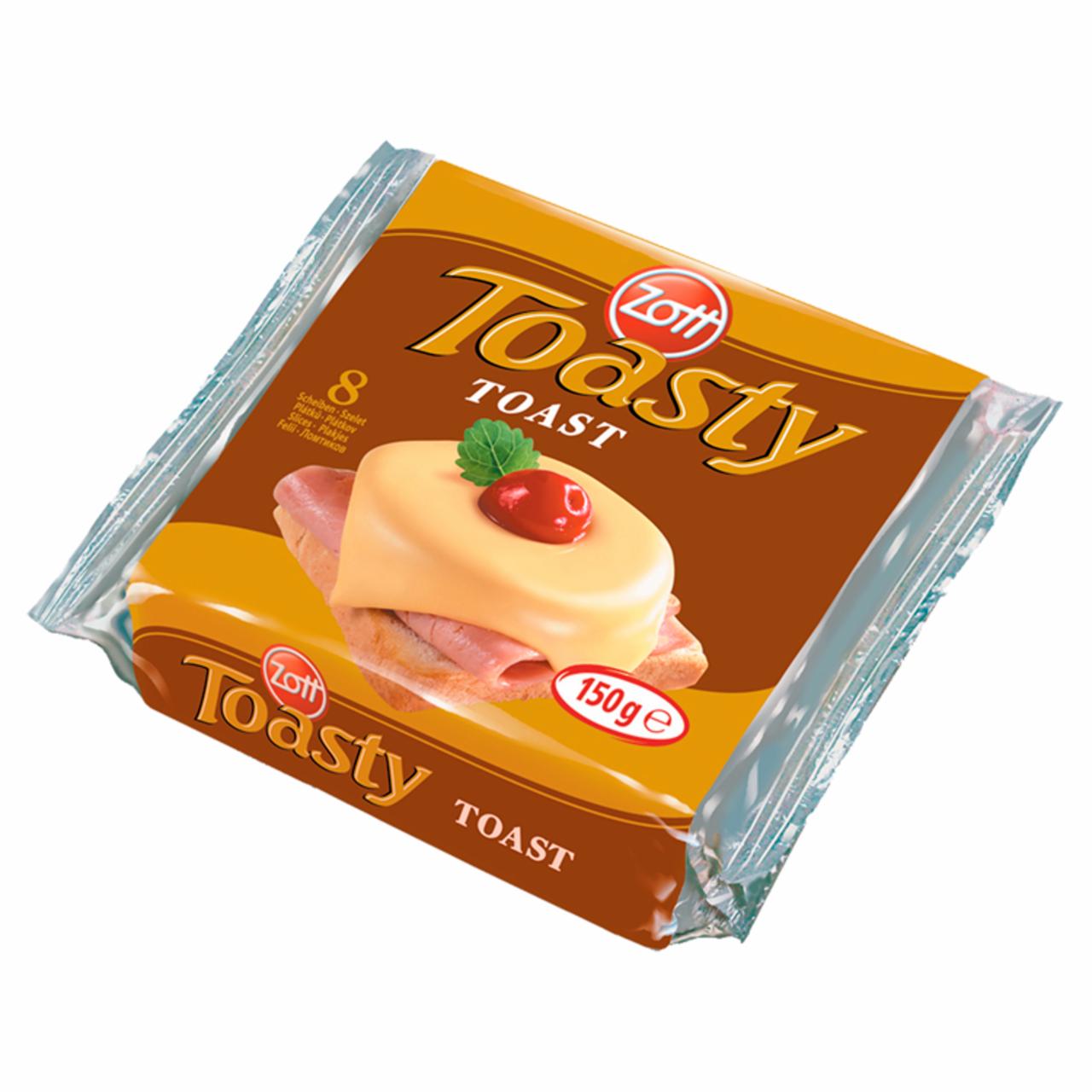 Képek - Toasty Toast zsíros ömlesztett sajt Zott