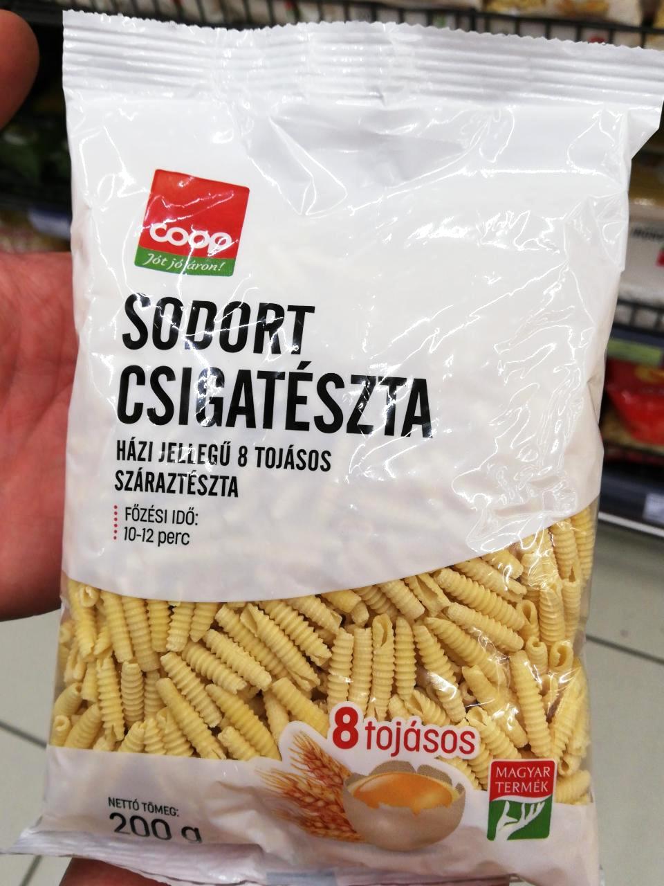 Képek - Sodort csigatészta Coop