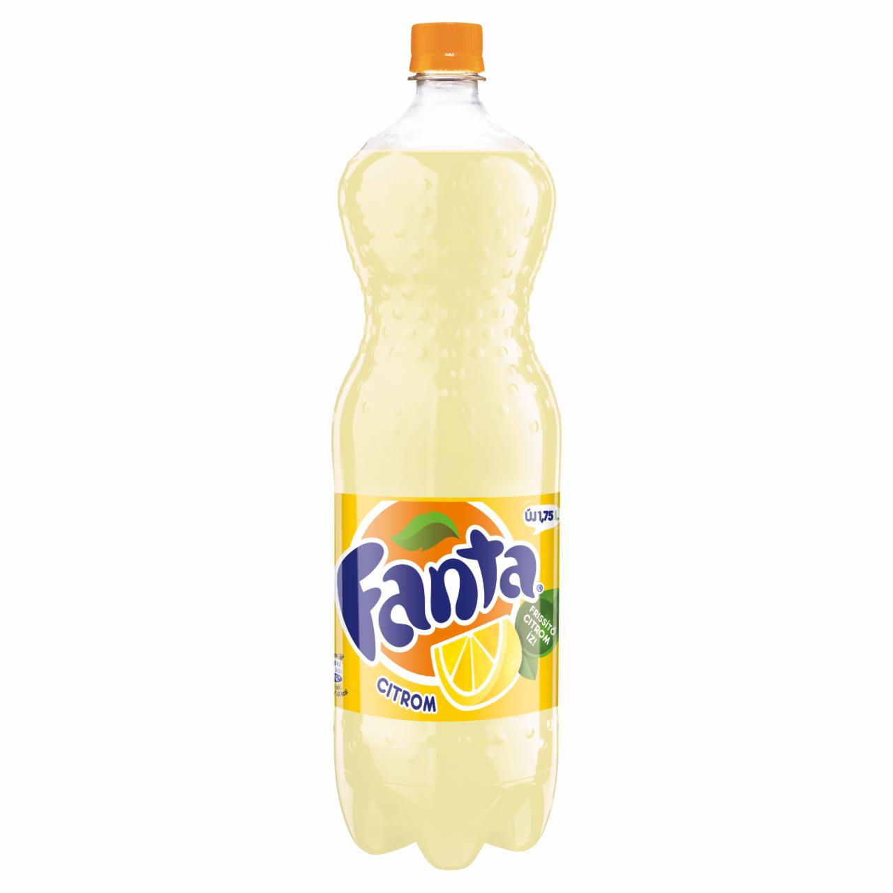 Képek - Fanta citrom szénsavas üdítőital 1,75 l