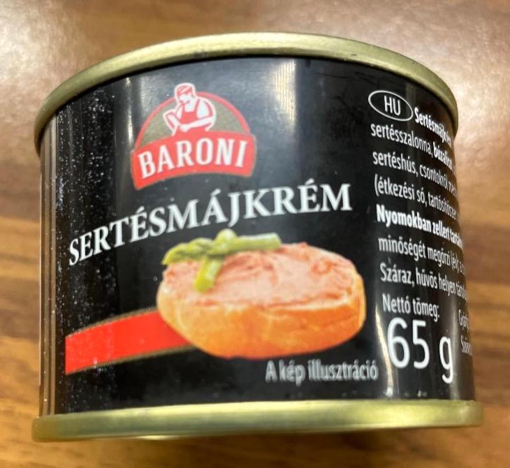 Képek - Sertésmájkrém Baroni