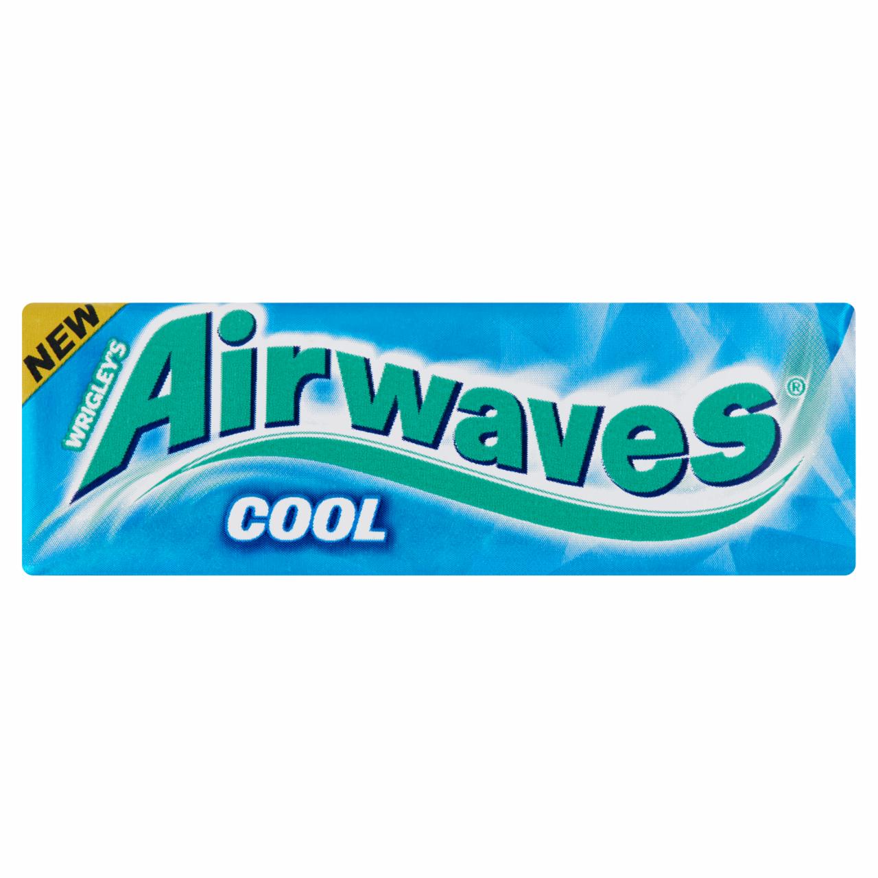 Képek - Airwaves Cool mentol- és mentaízű cukormentes rágógumi édesítőszerrel 10 db 14 g