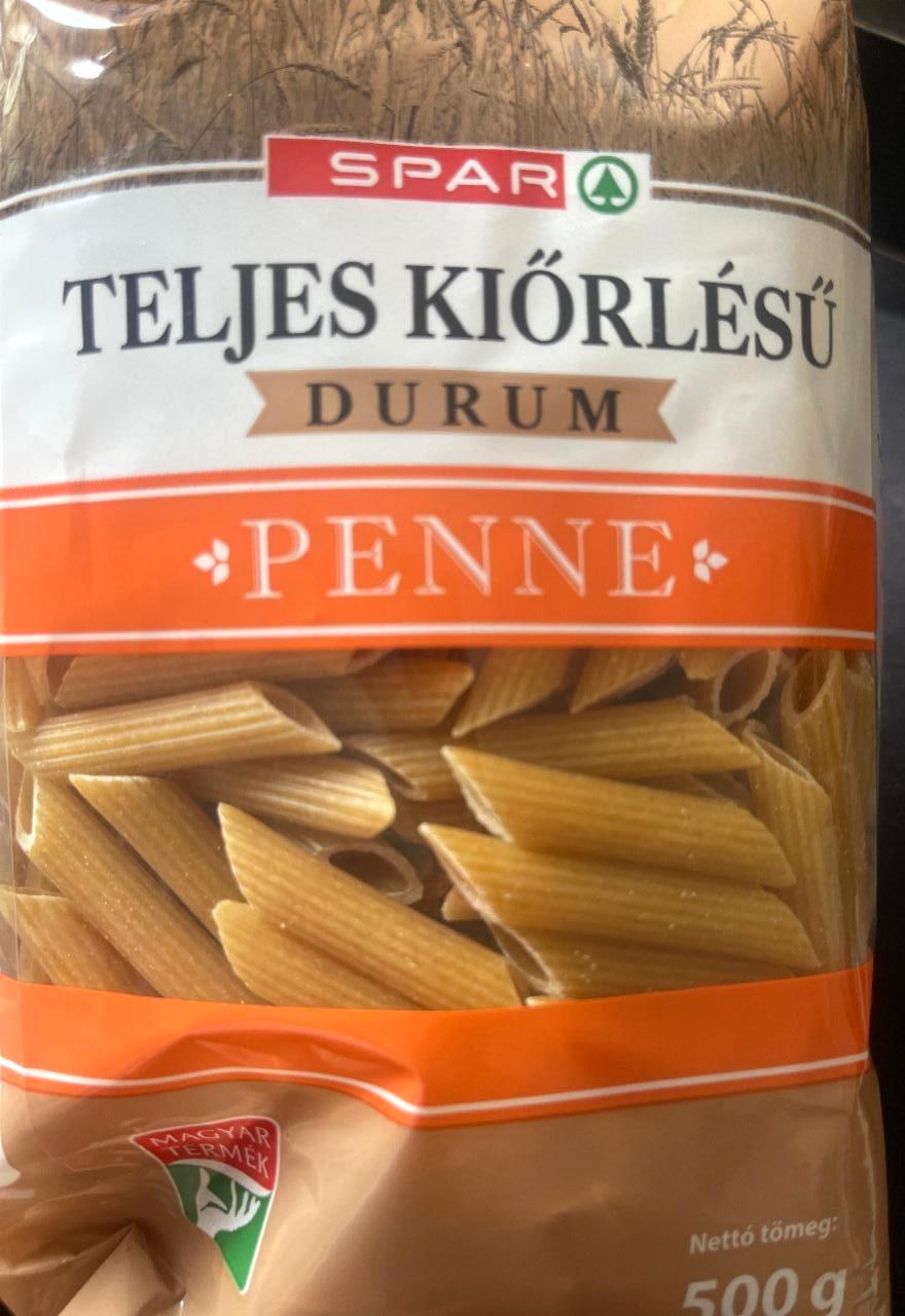 Képek - Teljes kiőrlésű durum penne Spar