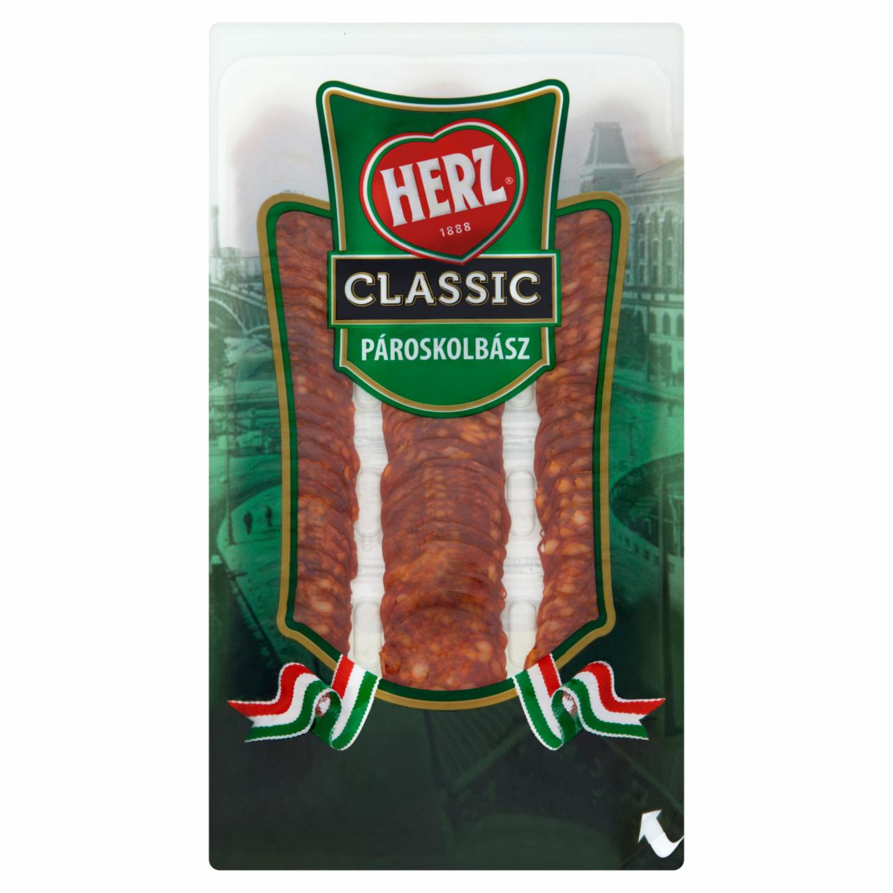 Képek - HERZ Szeletelt Classic pároskolbász 70 g