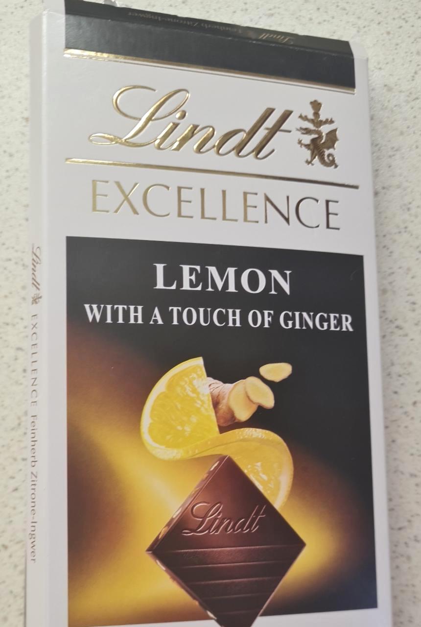 Képek - Lindt Excellence csokoládé citromos gyömbéres