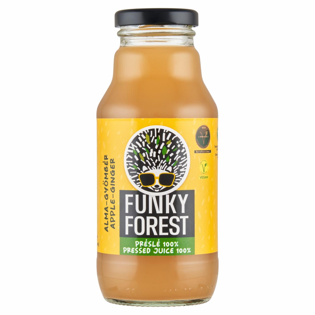 Képek - Funky Forest 100% alma-gyömbér préslé 330 ml