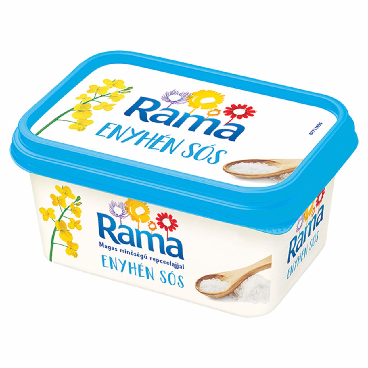 Képek - Rama enyhén sós, csökkentett zsírtartalmú margarin 500 g