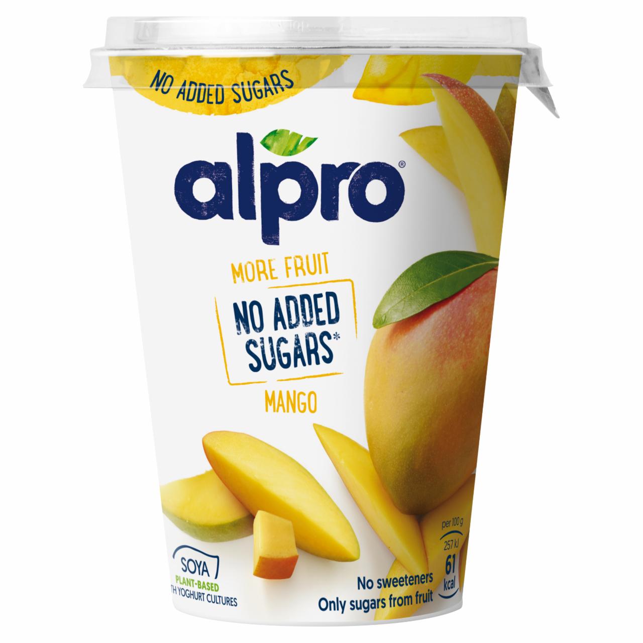 Képek - ALPRO mangós szójagurt joghurt kultúrával 400 g