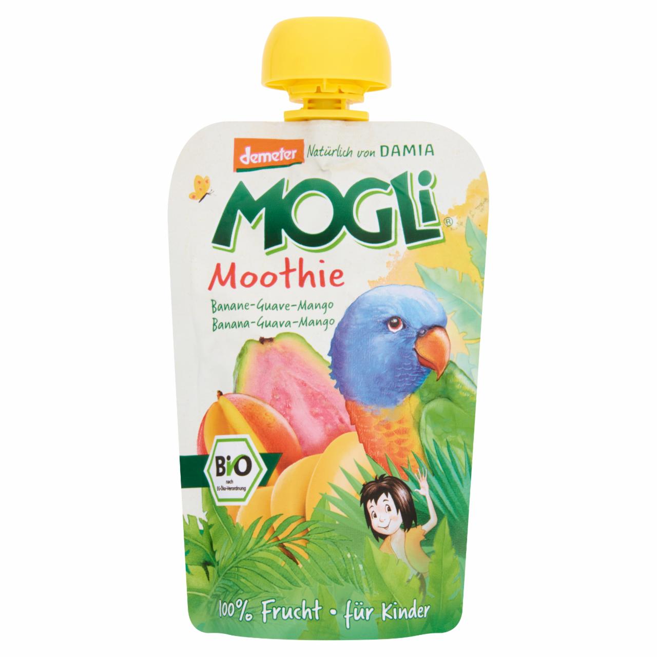 Képek - MOGLI Bio Moothie guave-mangó-banán 100 g