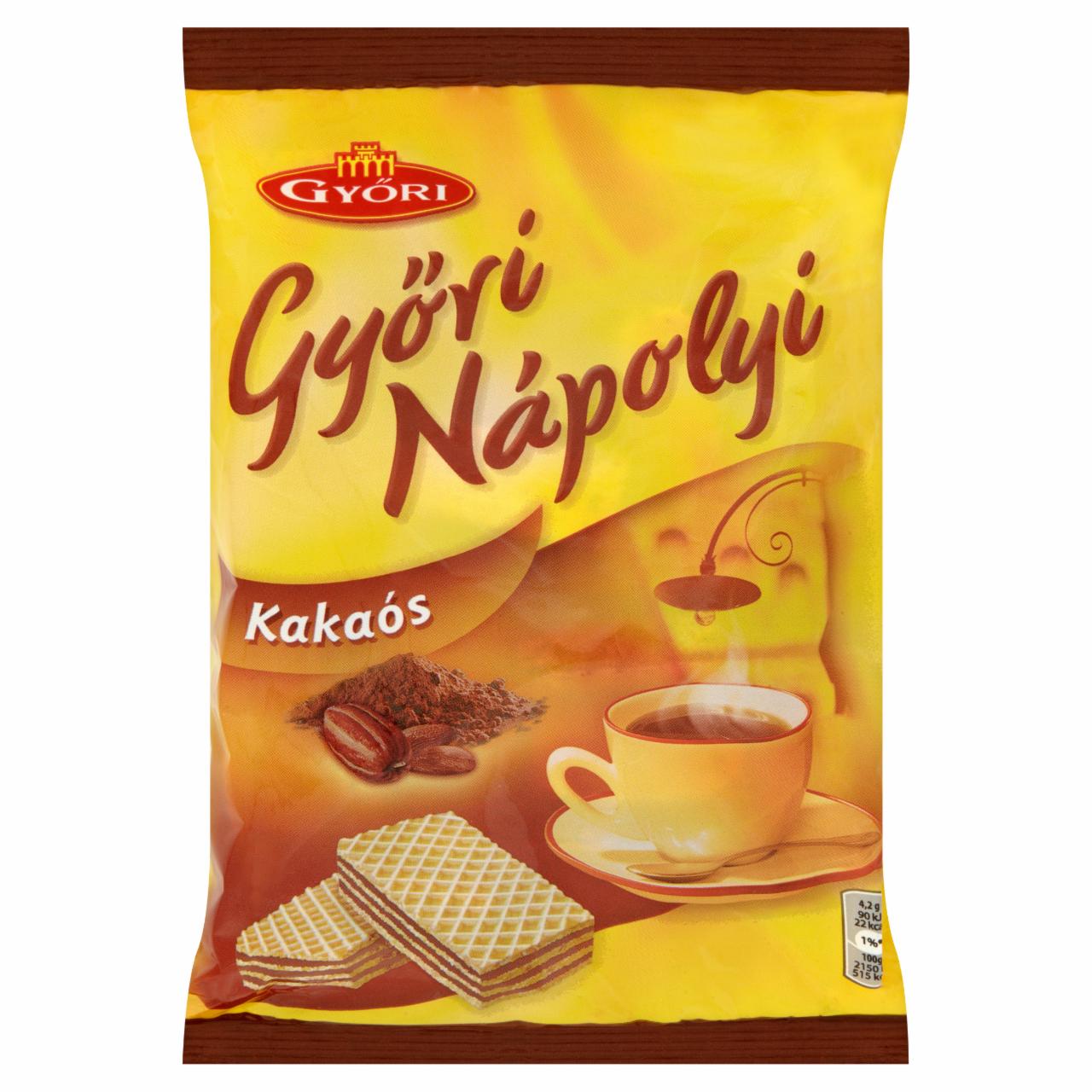 Képek - Győri Nápolyi kakaós krémmel töltött ostya 180 g