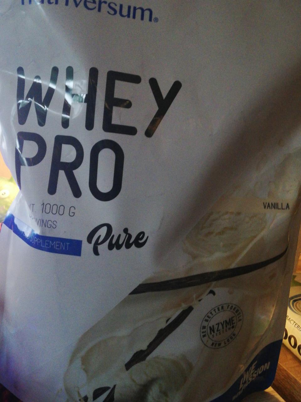 Képek - Whey Pro vanilla Nutriversum