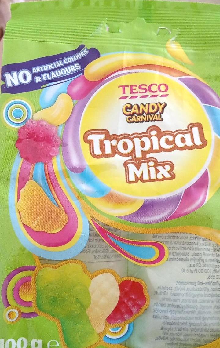 Képek - Candy carnival tropical mix trópusigyümölcs-ízű gumicukor Tesco