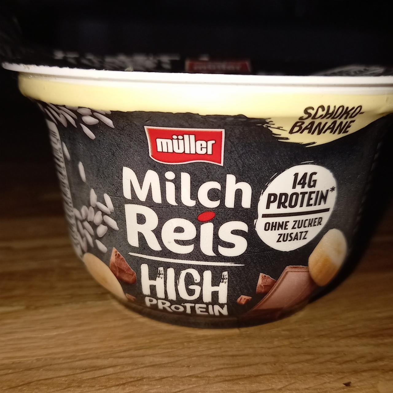 Képek - Milch reis high protein schoko-banane Müller