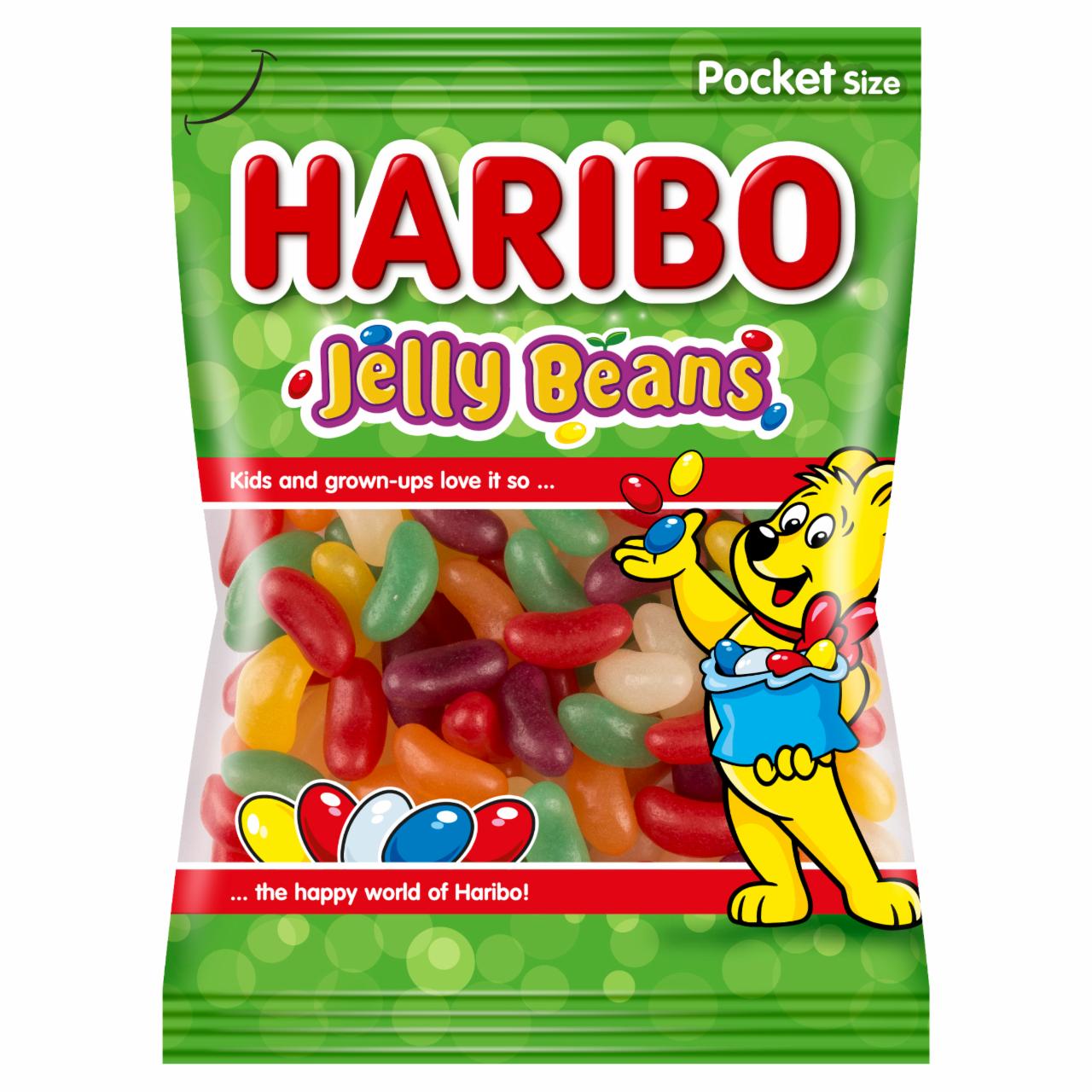 Képek - Haribo Jelly Beans zselés cukordrazsé 85 g