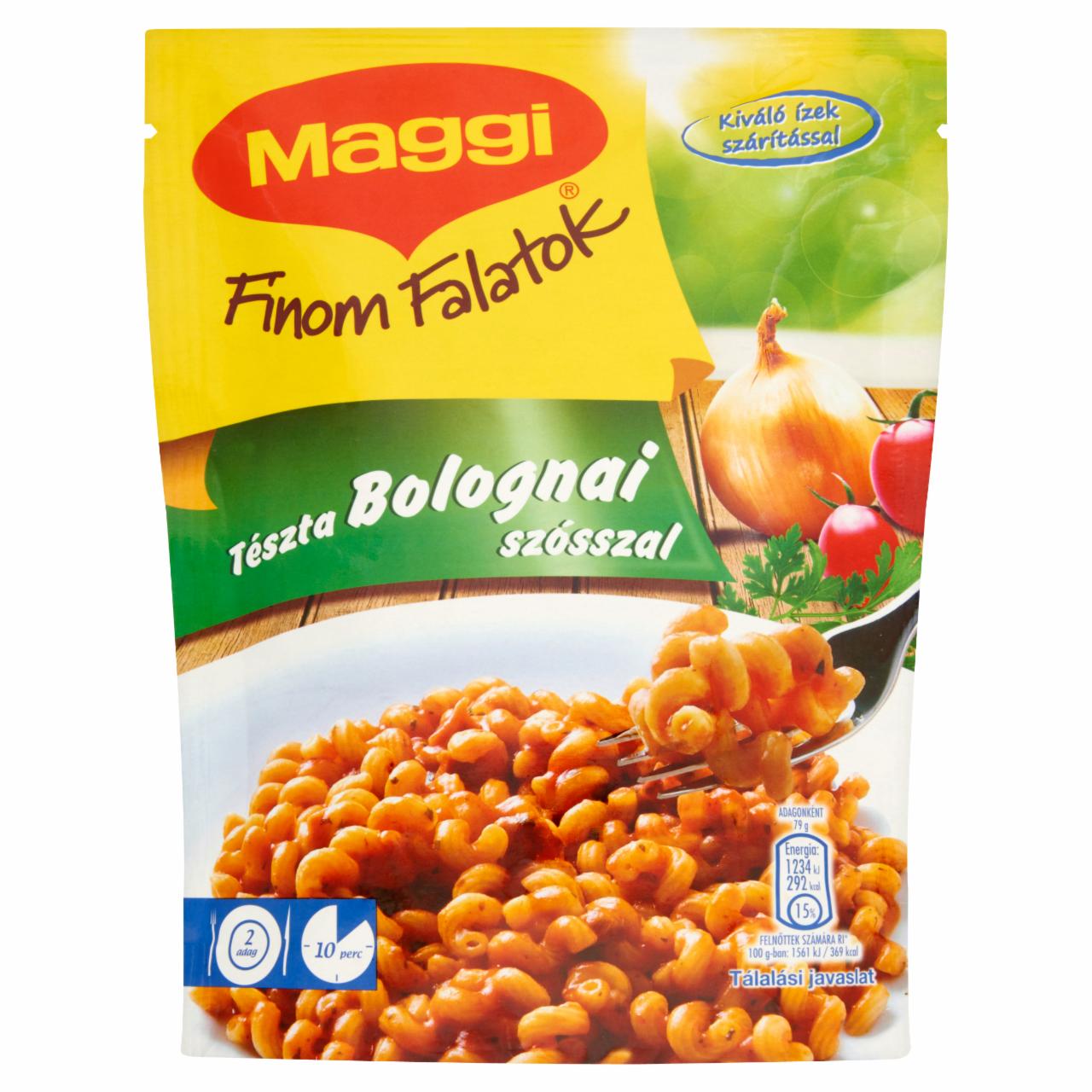 Képek - Maggi Finom Falatok Tészta Bolognai szósszal 158 g