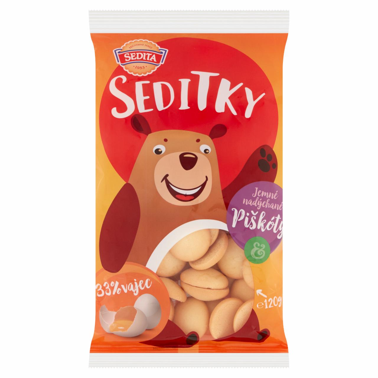 Képek - Sedita Seditky kerek piskóta 120 g