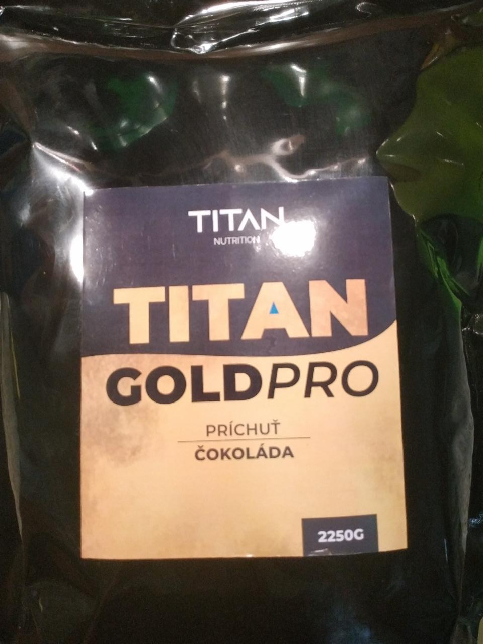 Képek - Gold Pro csokoládés protein Titan Nutrition