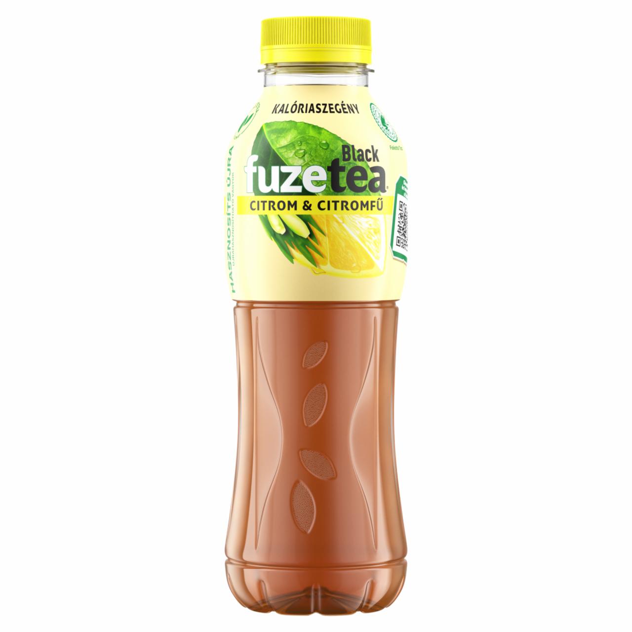 Képek - FuzeTea szénsavmentes citrom- és citromfűízű üdítőital fekete tea kivonattal 500 ml