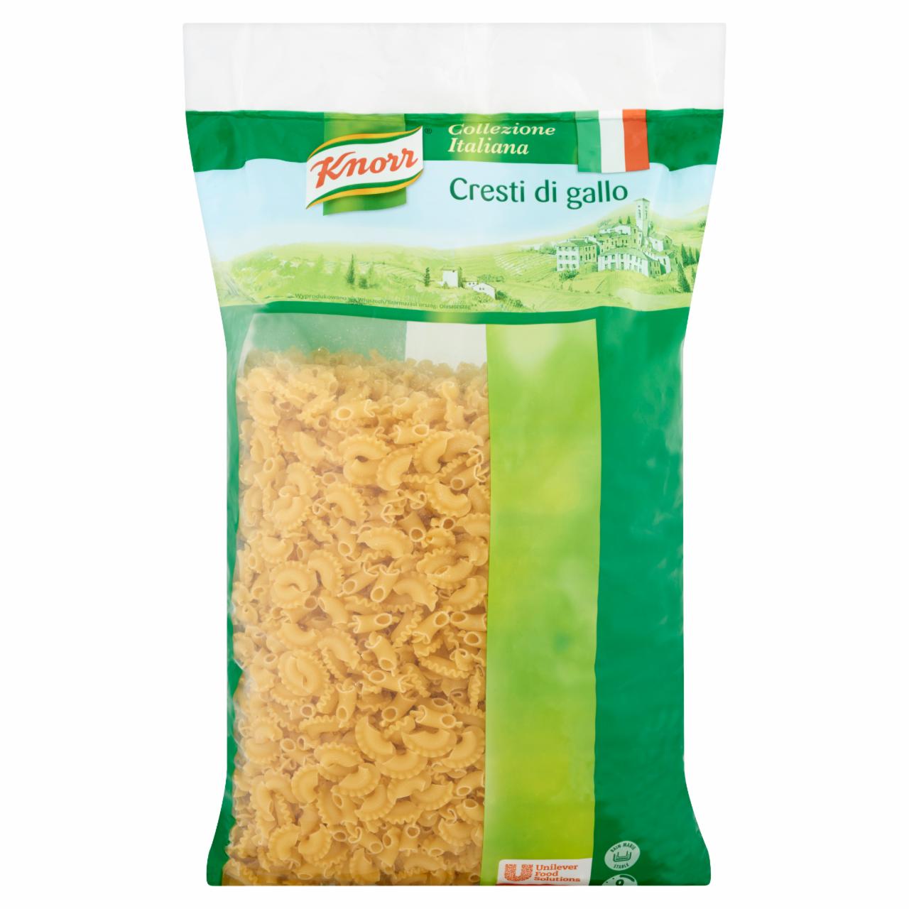 Képek - Knorr tarajos szarvacska durum száraztészta 3 kg