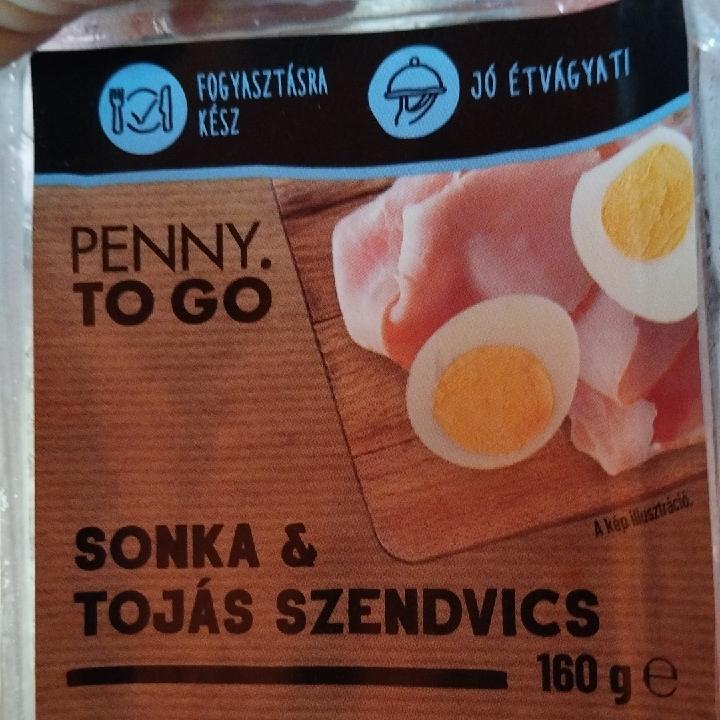 Képek - Sonka & tojás szendvics Penny. To go