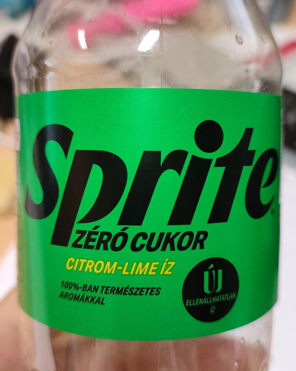 Képek - Sprite zéró cukor Citrom-lime íz