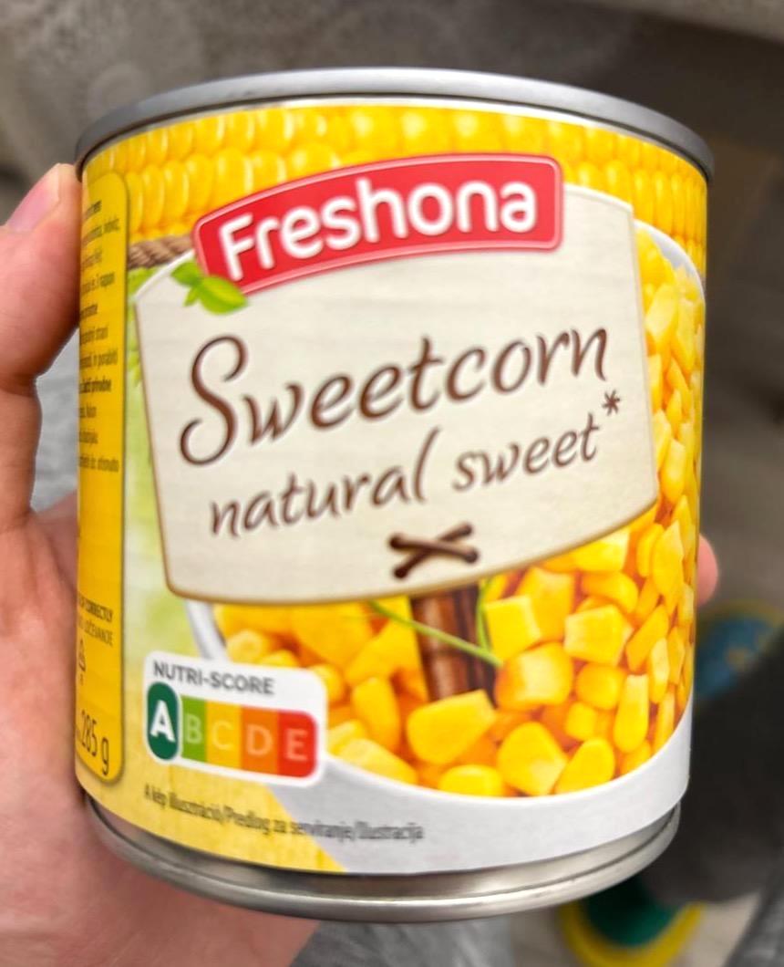 Képek - Sweetcorn natural sweet Freshona