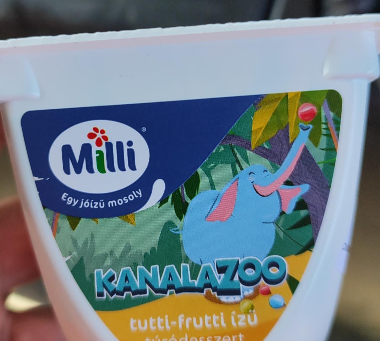 Képek - Kanalazoo tutti-frutti ízű Milli