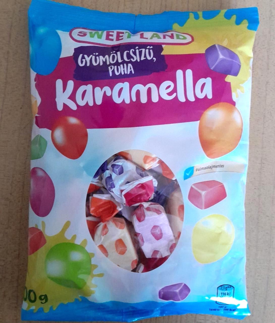 Képek - Gyűmölcsízű puha karamella Sweetland