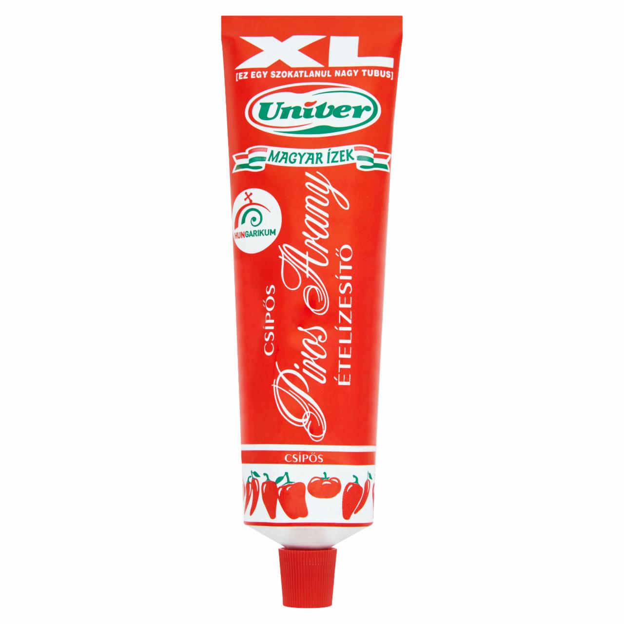 Képek - Univer Magyar Ízek XL Piros Arany csípős ételízesítő paprikakrém 240 g