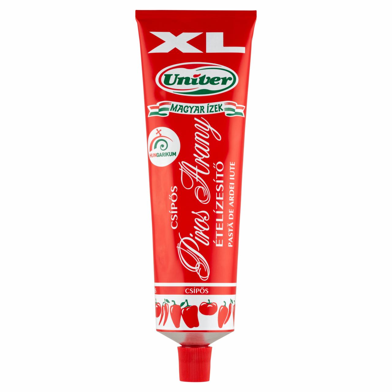 Képek - Univer Magyar Ízek XL Piros Arany csípős ételízesítő paprikakrém 240 g