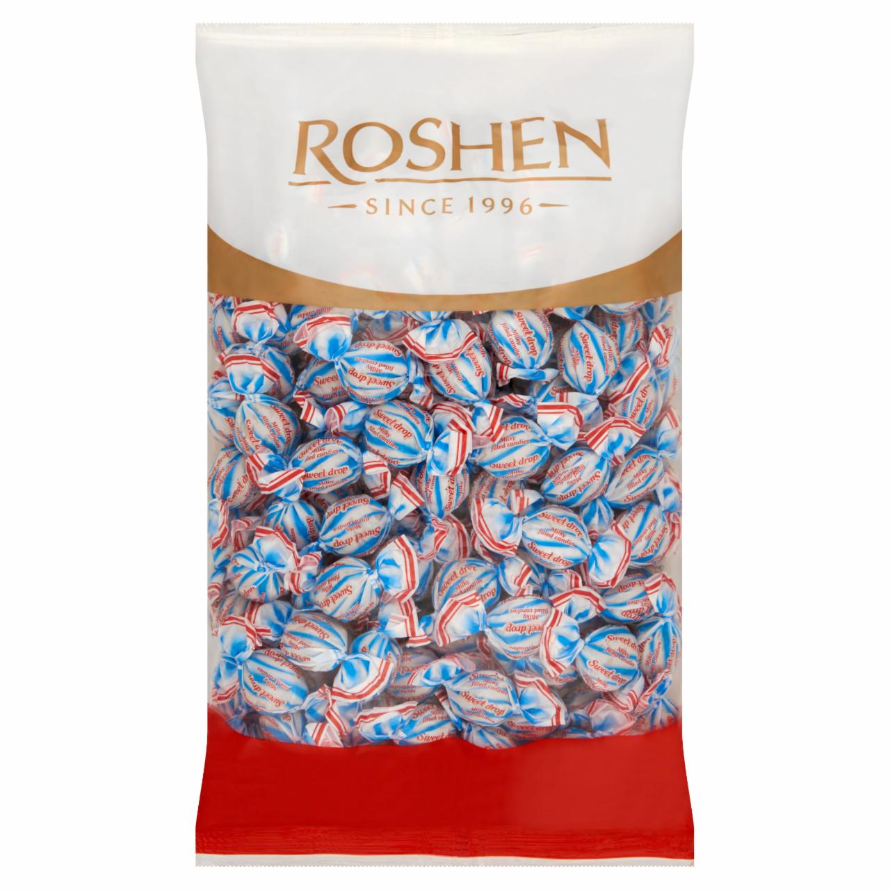 Képek - Roshen Milky Splash Sweet Drop tejkrémmel töltött cukorka 1 kg