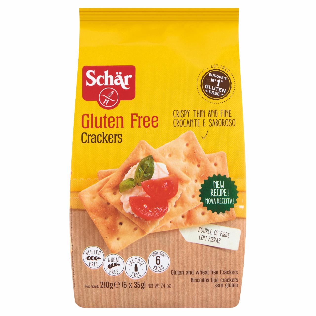 Képek - Schär gluténmentes cracker 6 x 35 g (210 g)