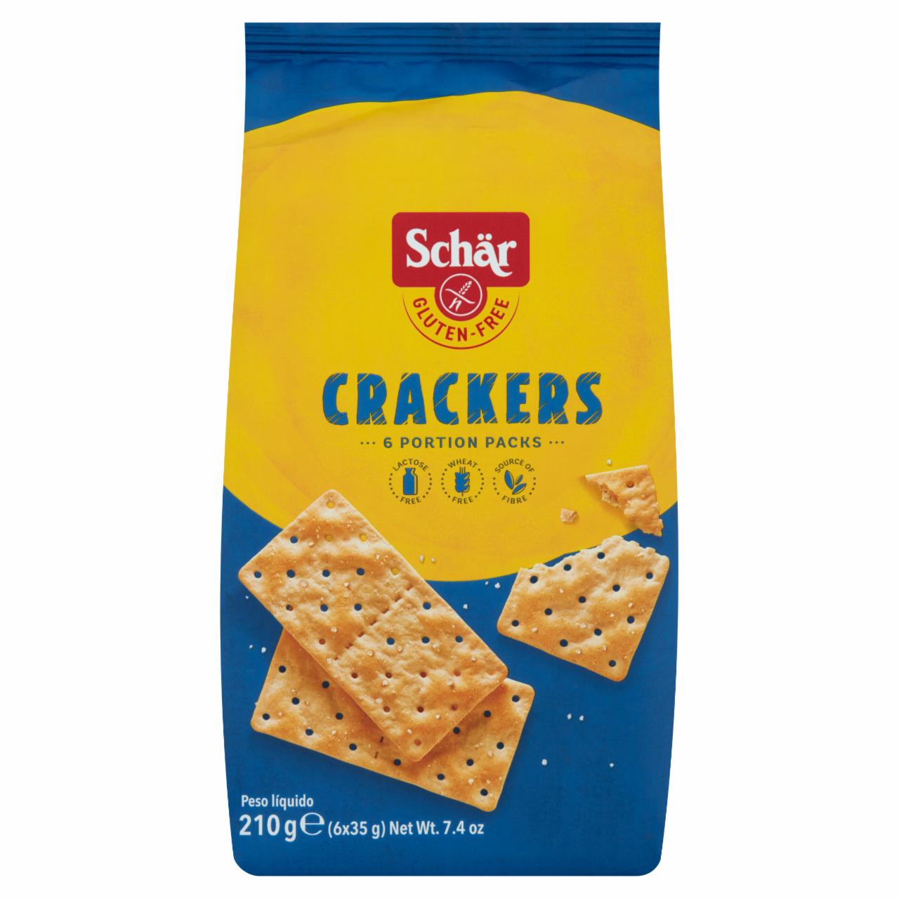 Képek - Schär gluténmentes cracker 6 x 35 g (210 g)