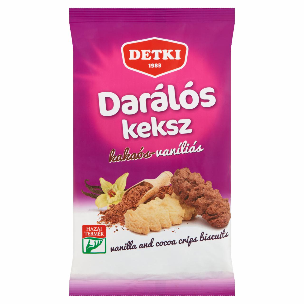 Képek - Detki kakaós-vaníliás darálós keksz 200 g