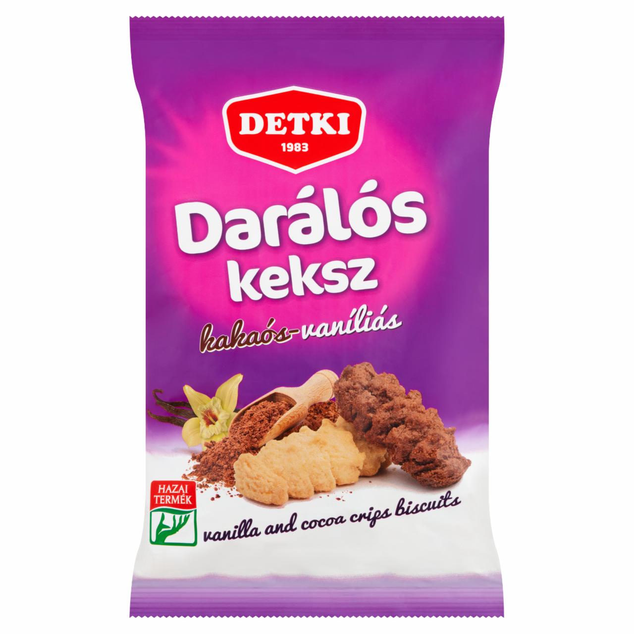 Képek - Detki kakaós-vaníliás darálós keksz 200 g