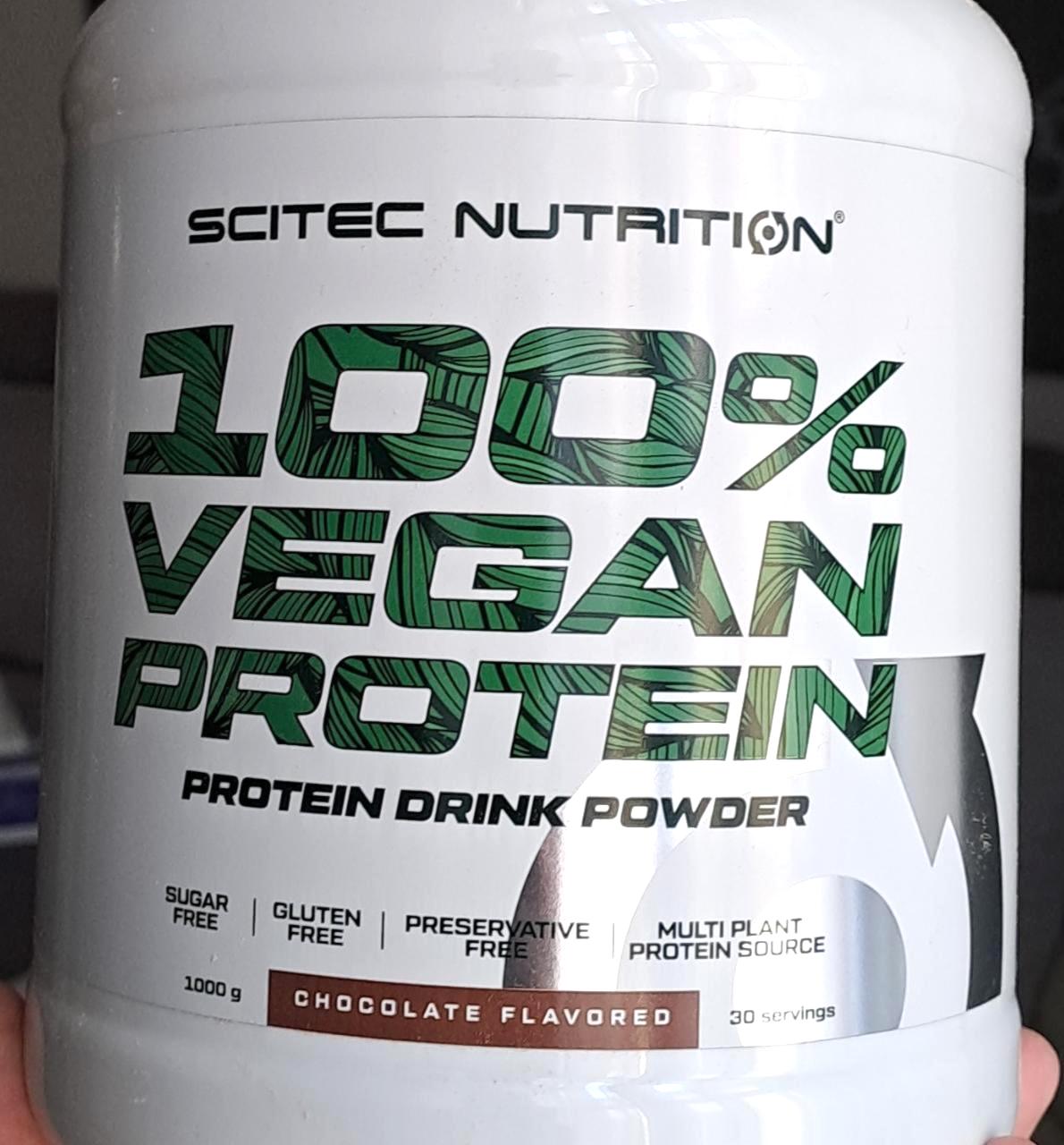 Képek - 100% Vegan protein Chocolate Scitec Nutrition