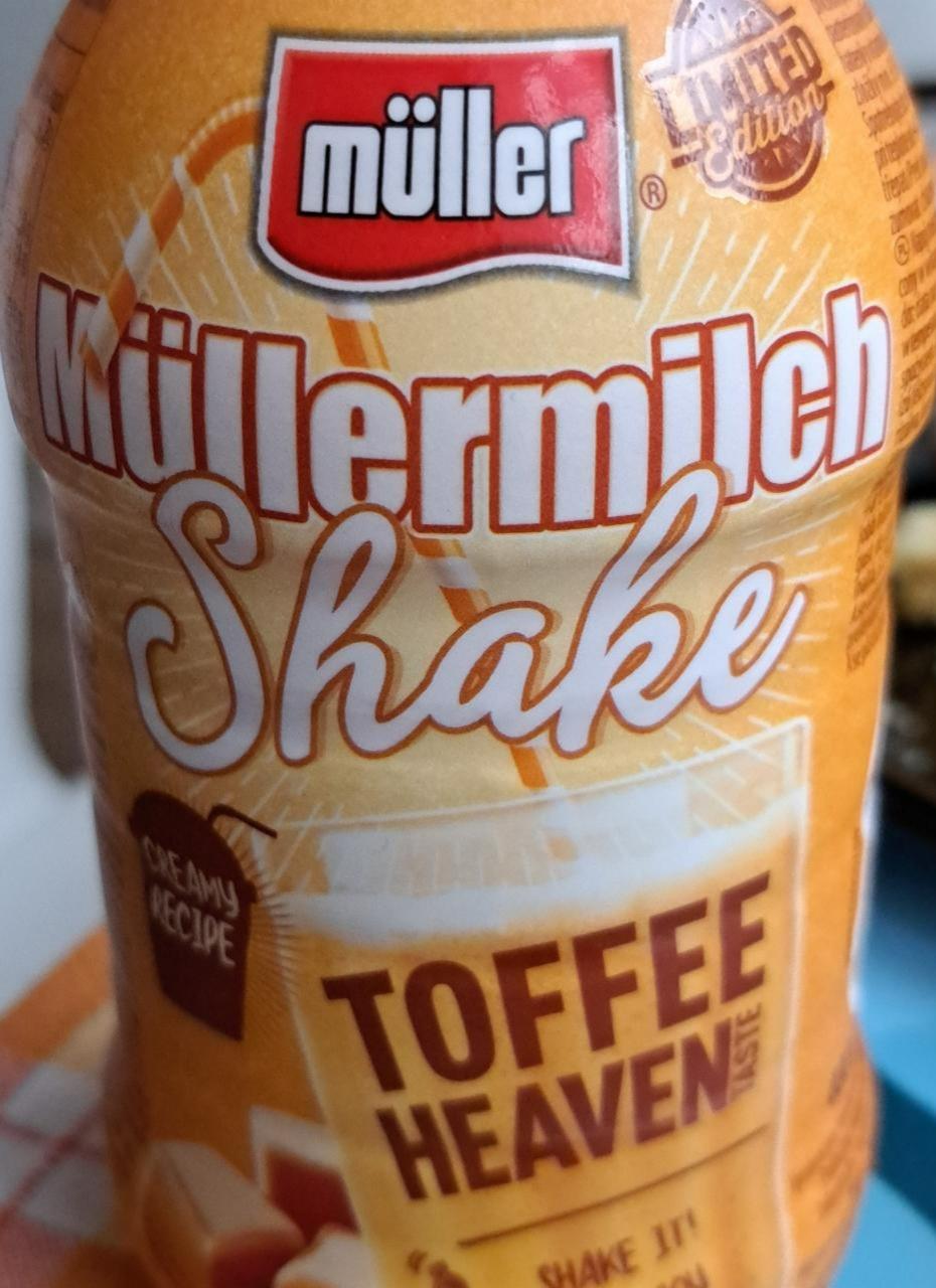 Képek - Müllermilch Shake Toffee Heaven taste Müller