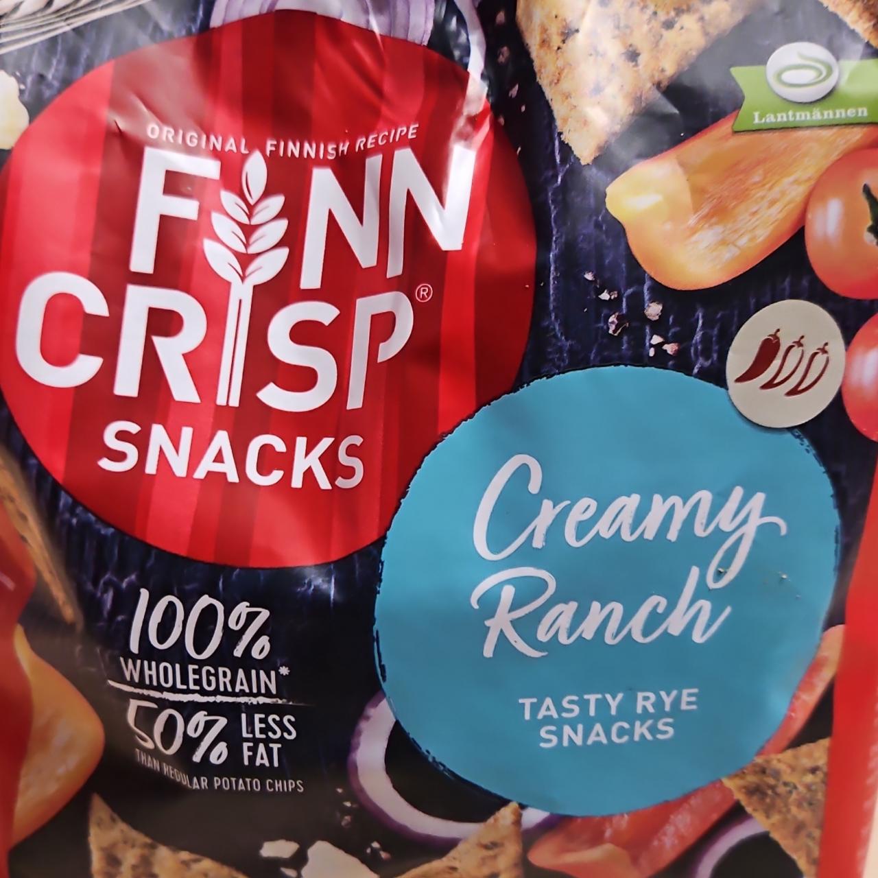 Képek - Snacks creamy Ranch Finn Crisp