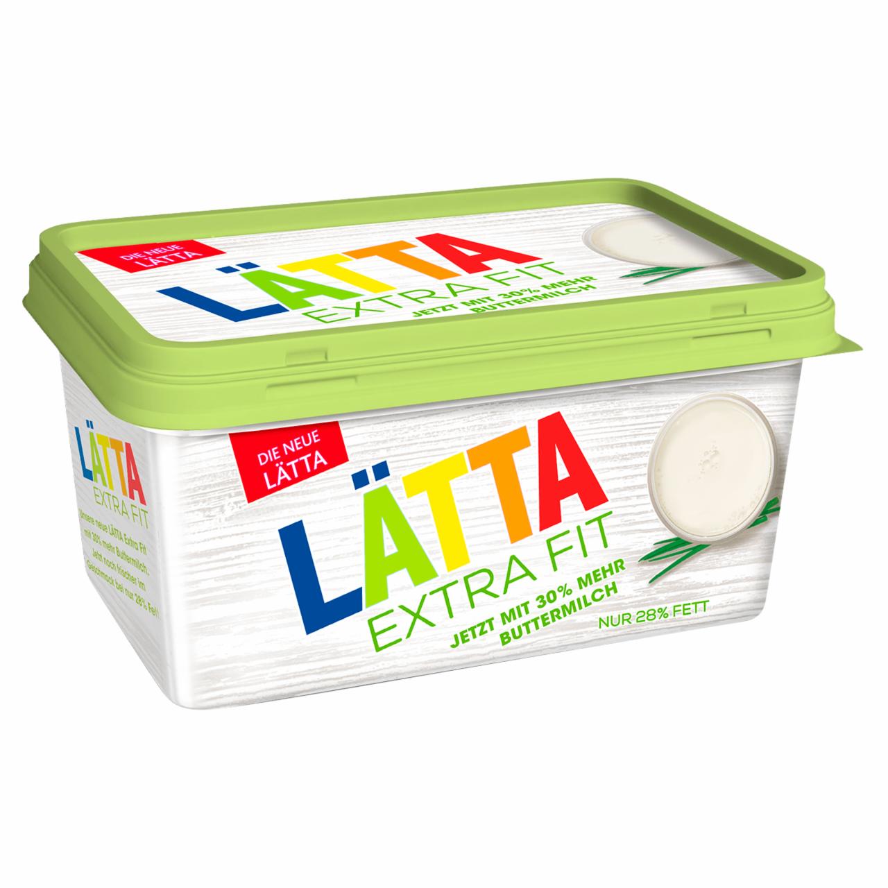Képek - Lätta Extra Fit 28% zsírtartalmú margarin sóval 500 g