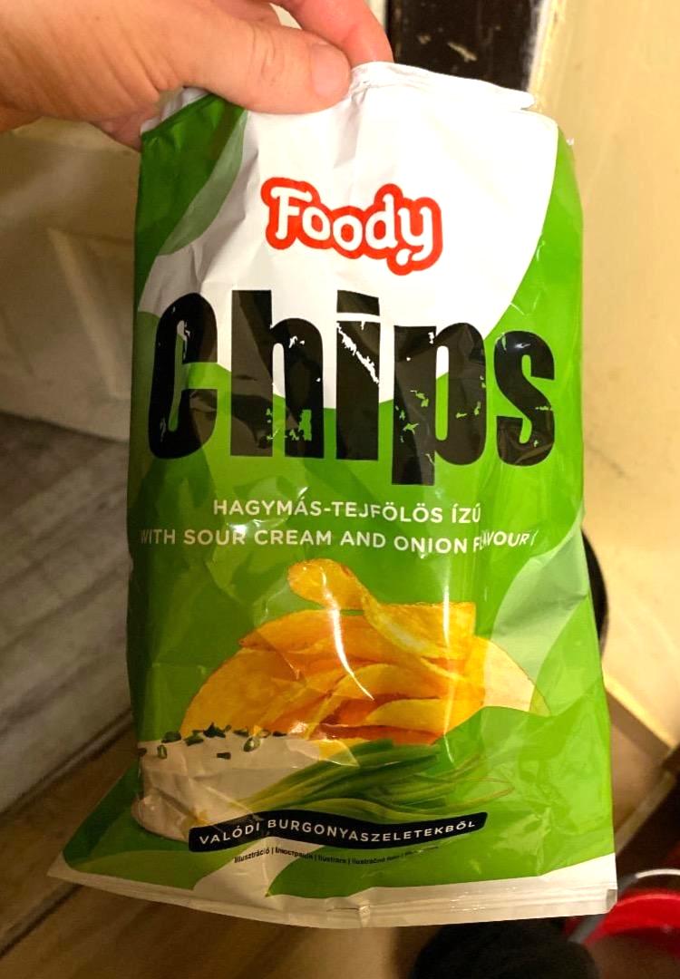 Képek - Chips Hagymás - tejfölös ízű Foody