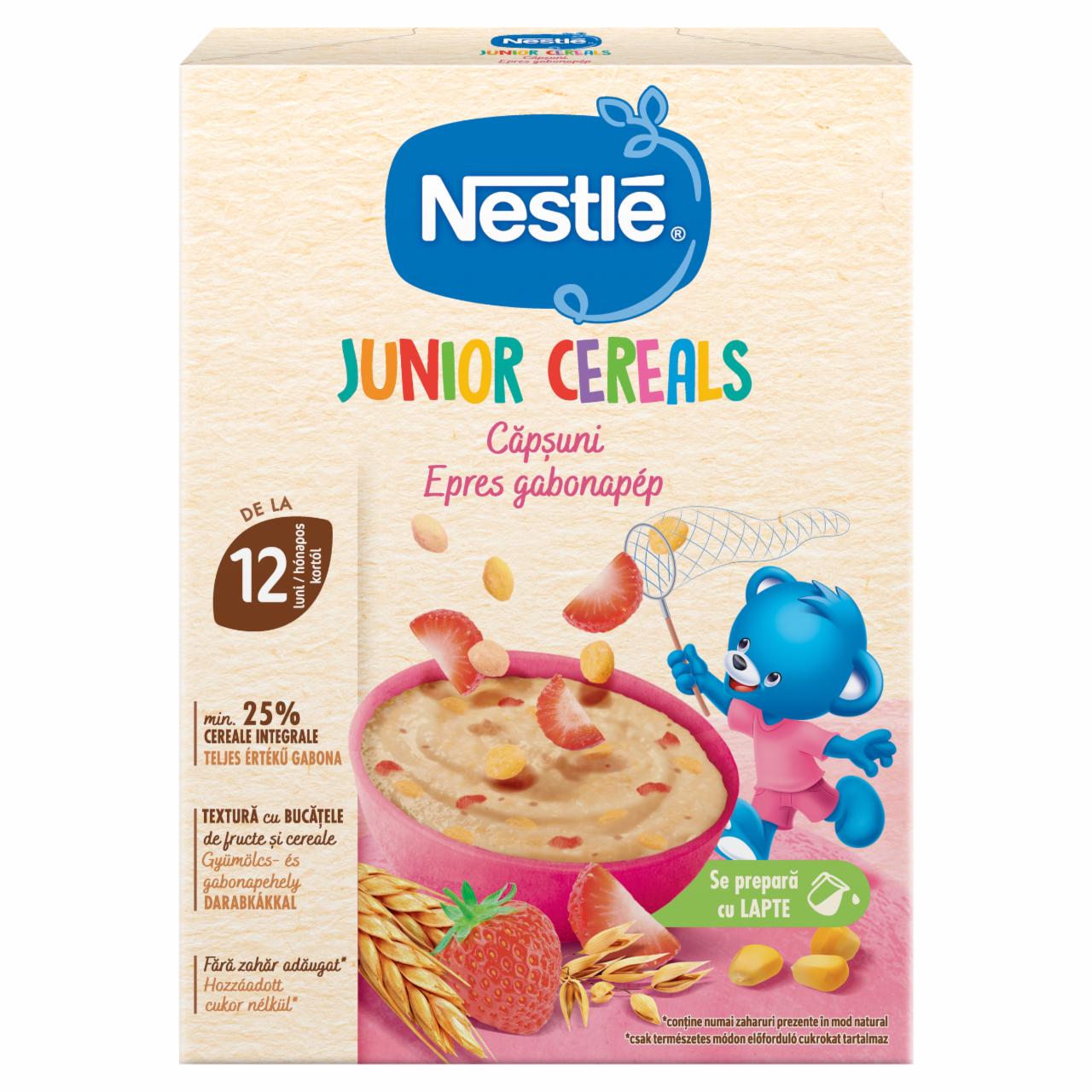 Képek - Nestlé Junior Cereals epres gabonapép 12 hónapos kortól 200 g