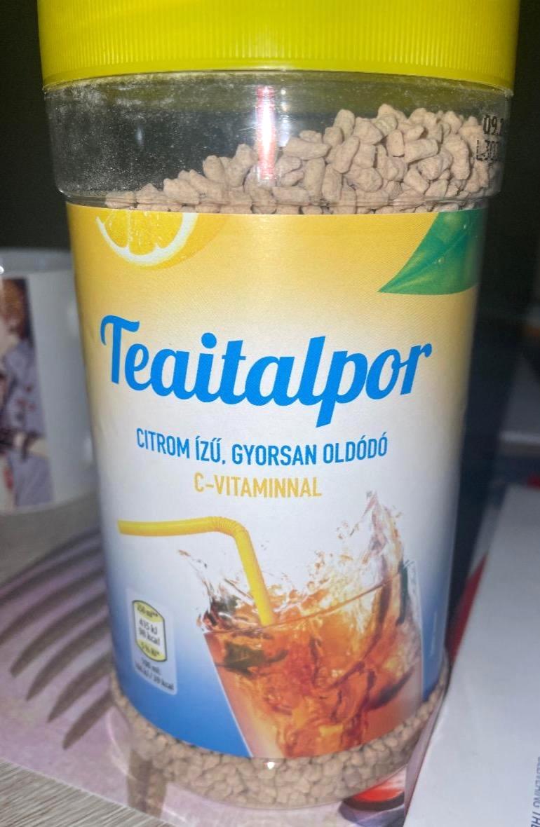 Képek - Teaitalpor citrom ízű