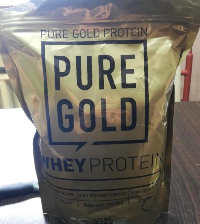 Képek - Whey protein vaníliás Pure Gold