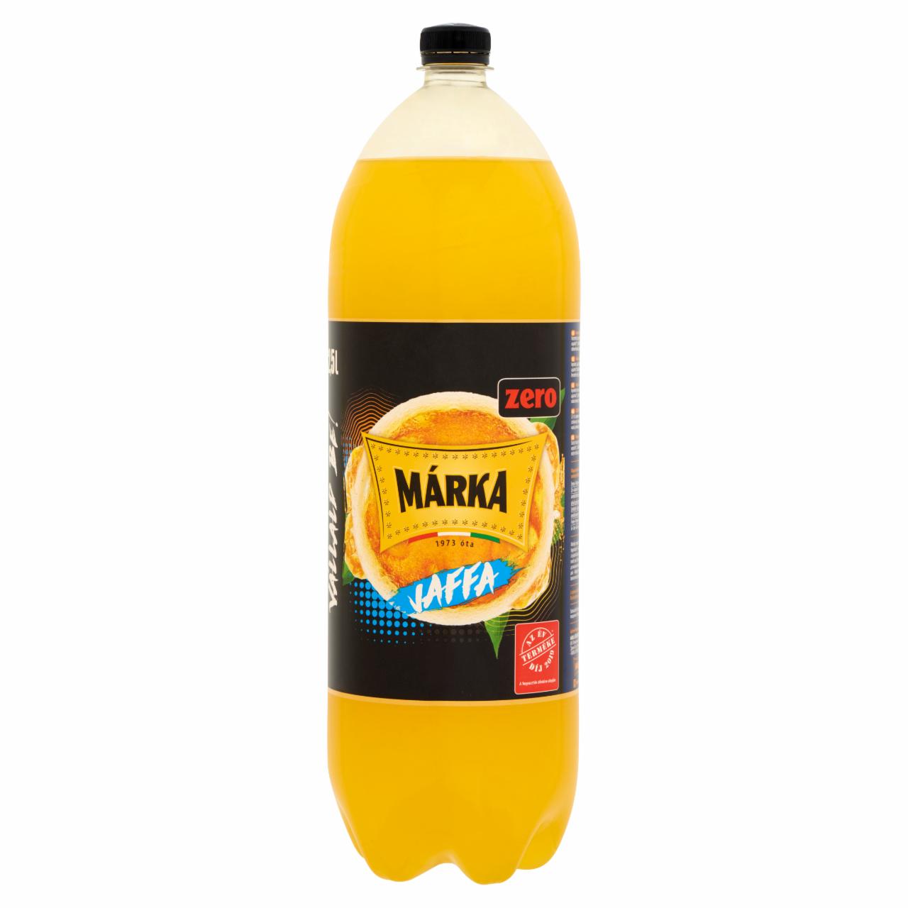 Képek - Márka Zero Jaffa narancsízű szénsavas üdítőital édesítőszerekkel 2,5 l