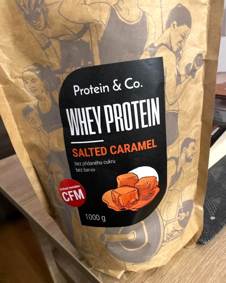 Képek - Whey protein Salted caramel Protein & co.