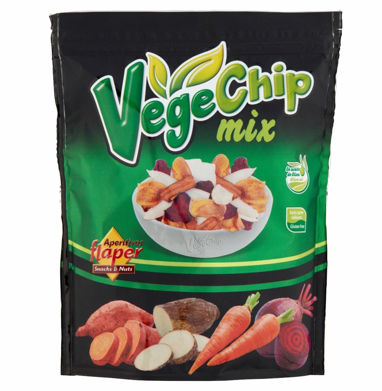Képek - Aperitivos Flaper vegyes zöldség chips 70 g