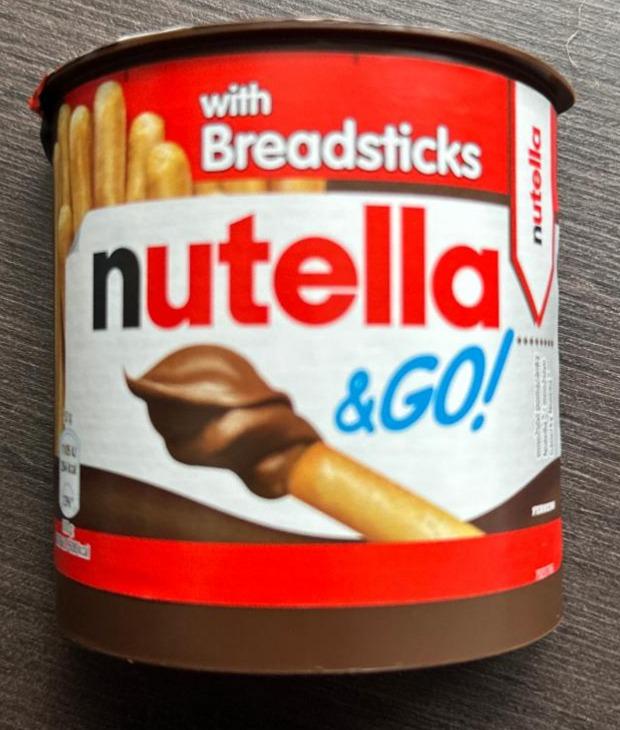 Képek - Nutella & Go! kenhető kakaós mogyorókrém és ropogós pálcikák