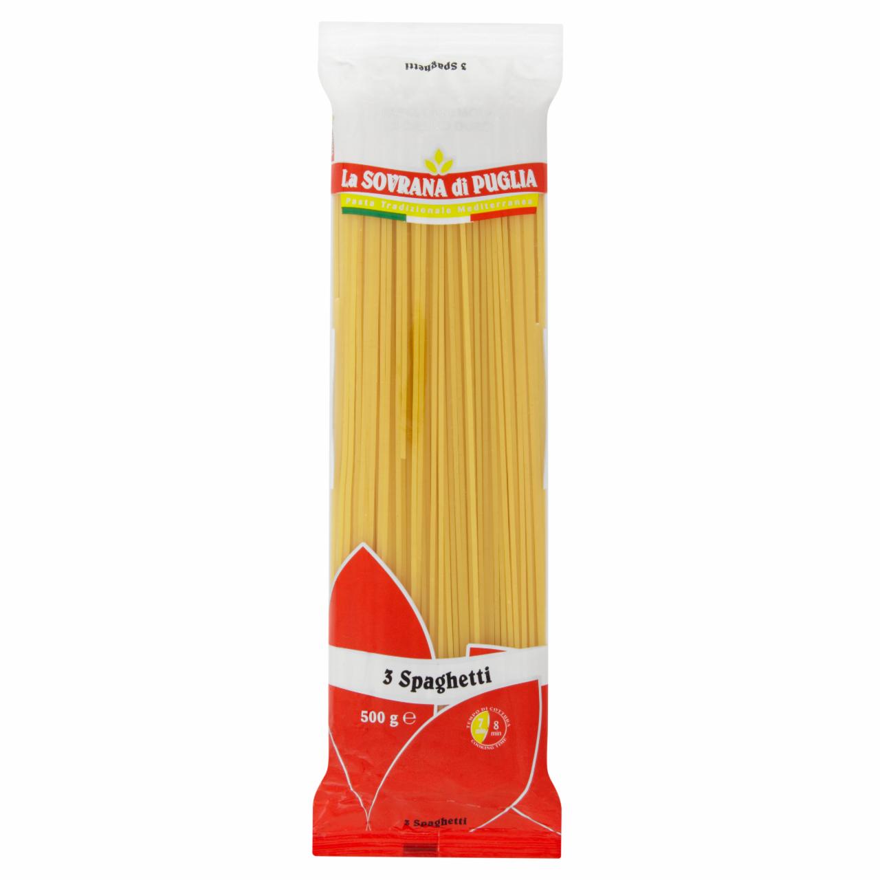 Képek - La Sovrana di Puglia spagetti durum száraztészta 500 g