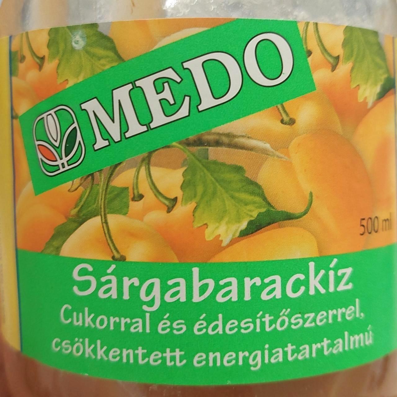 Képek - MEDO Sárgabarackíz