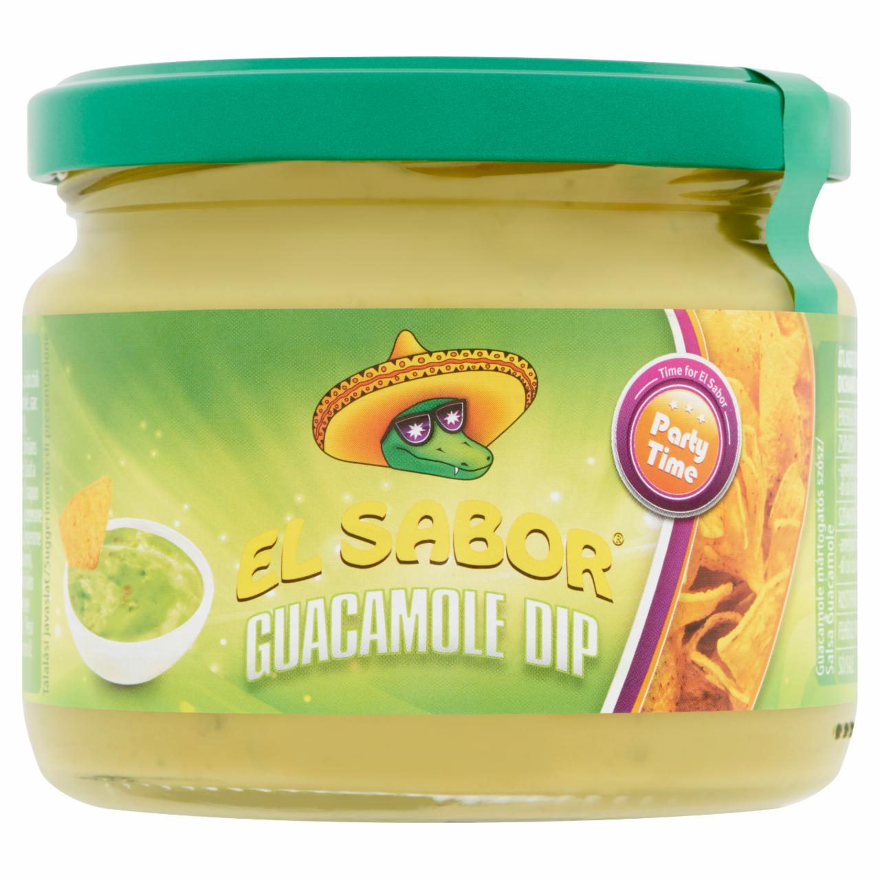 Képek - El Sabor Guacamole avokádó mártogatós szósz 300 g