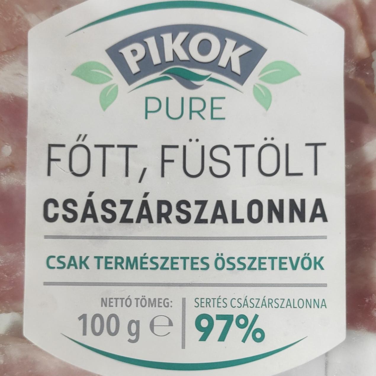 Képek - Főtt, füstölt császárszalonna 97% Pikok pure